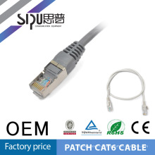 SIPU высокой передачи отвечают разные длины высокое качество CAT6 патч-корд SFP 24 AWG